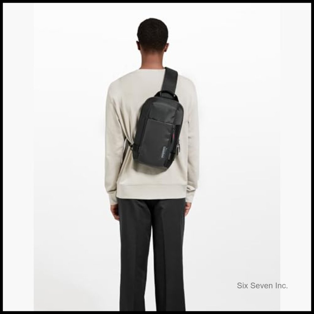 Compact Sling Backpack, Lightweight Crossbody Sho… - image 6